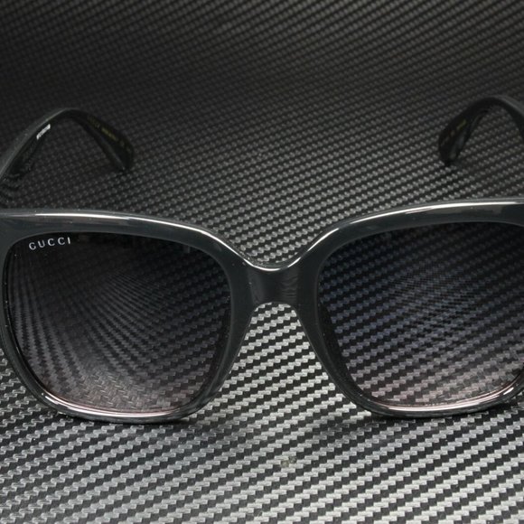 Gucci Black Blue 52mm Sunglasses
